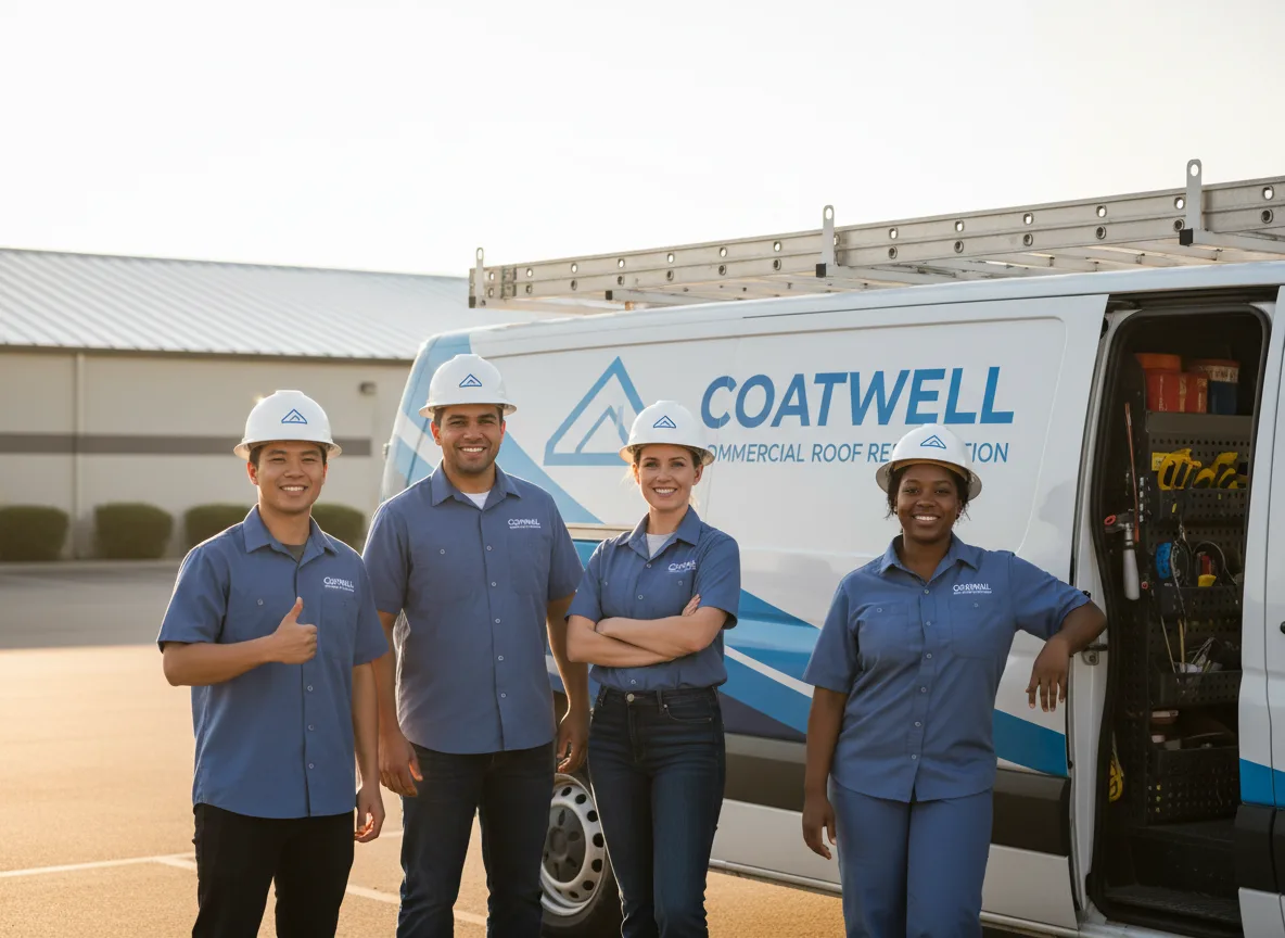 Commercial roof coating company in Mantua, NJ